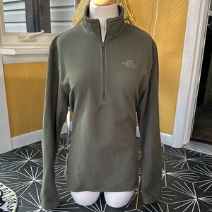 The North Face Green Fleece Pullover men’s sz S